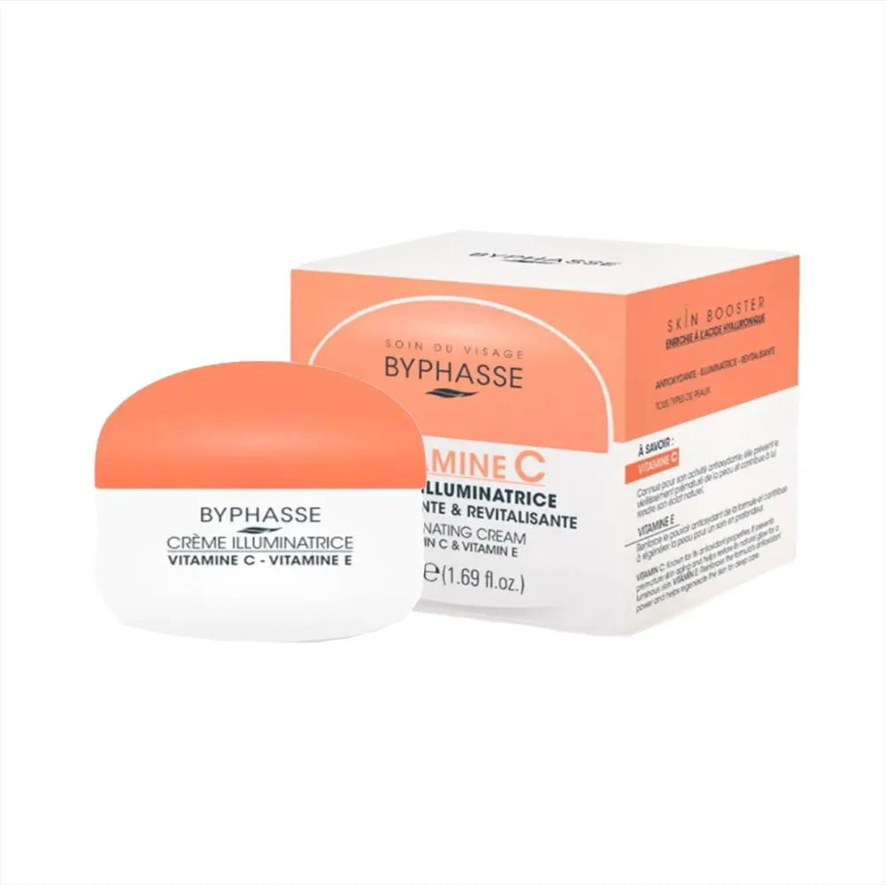 Crema Iluminadora Byphasse Vitamina C + E X50 Ml