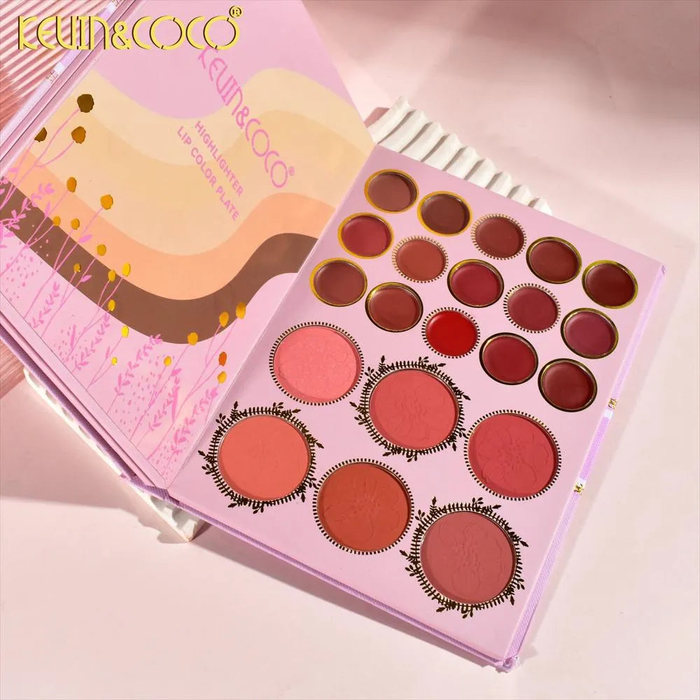 Elegante Paleta De Sombras De Ojos X68 Colores De Kevin Y Coco
