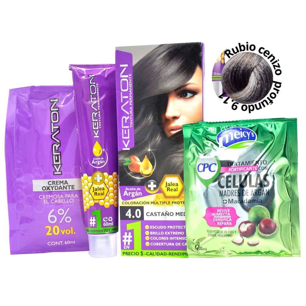 Keraton Rubio Cenizo Muy Claro Profundo 9.11