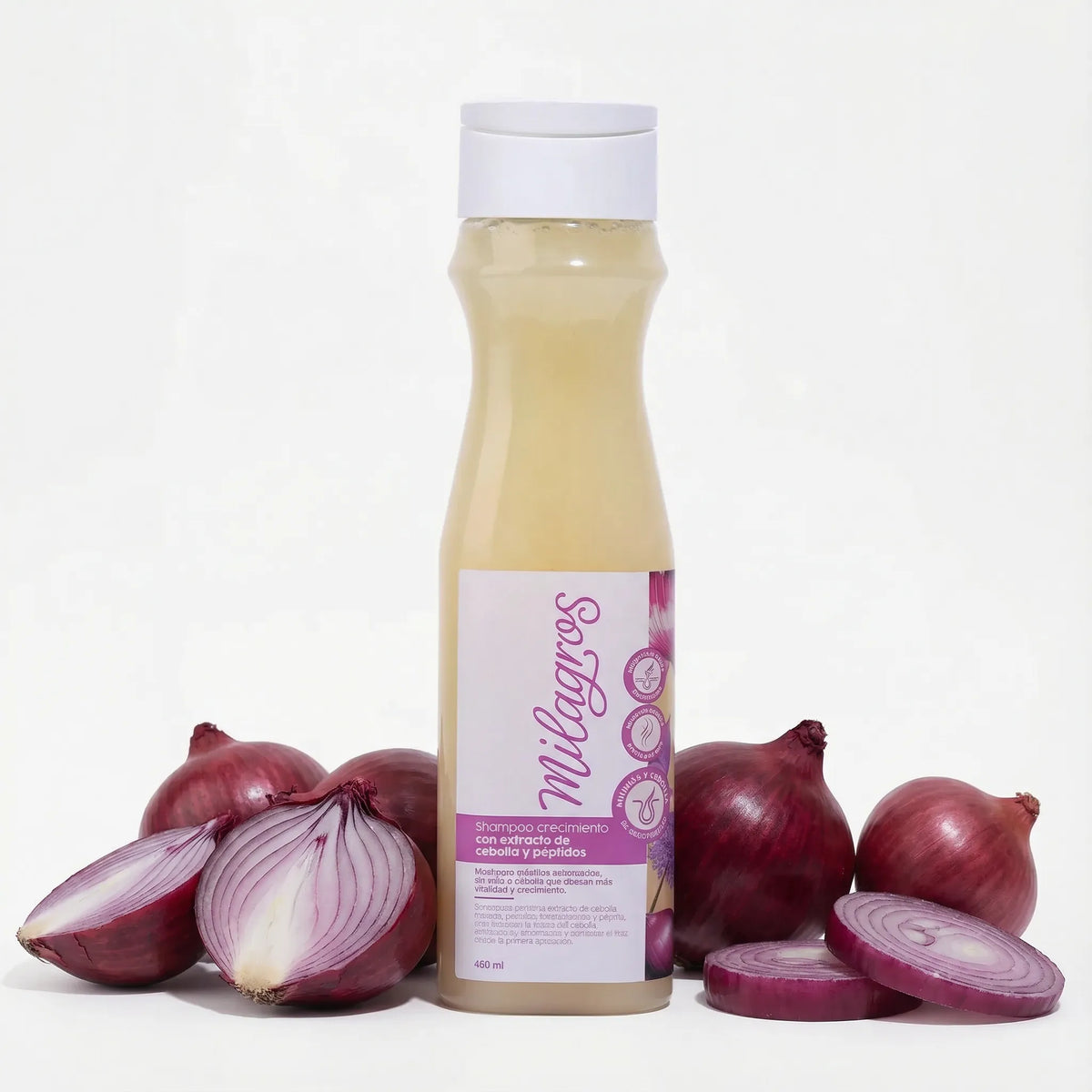 Shampoo de Cebolla Milagros X450Ml