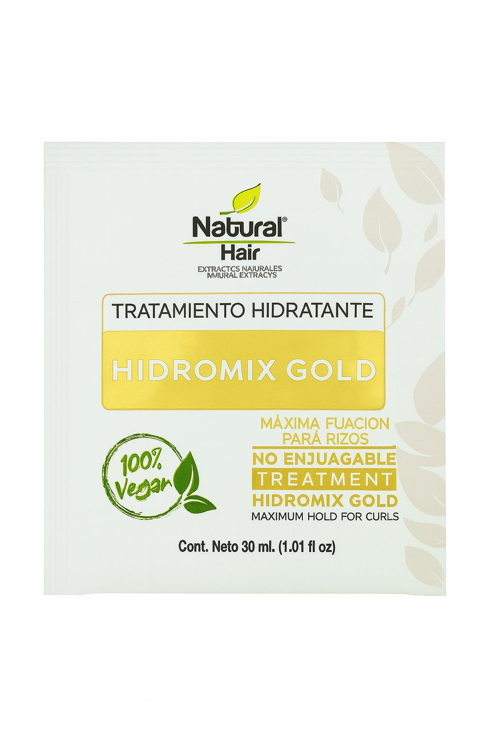 Natural Hair  tratamiento hidratante HIDROMIX GOLD