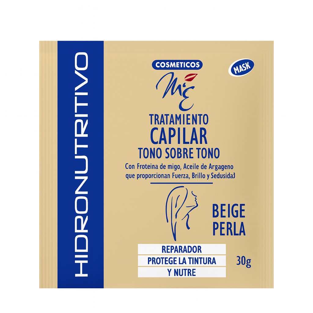 Tratamiento Capilar Tono sobre Tono – Beige Perla