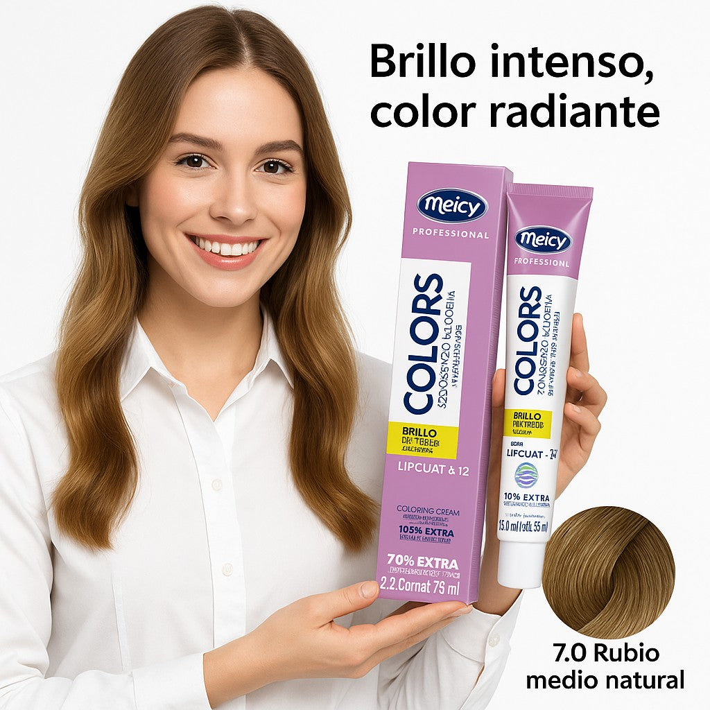 Colors Rubio Medio Natural 7.0