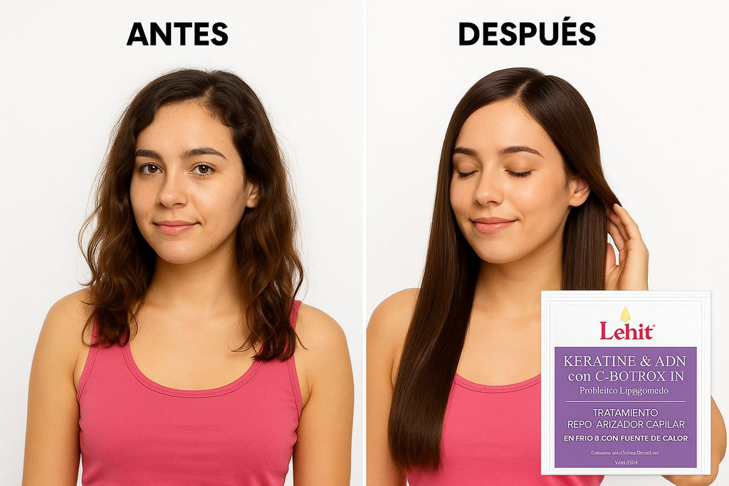Tratamiento Repolarizador Capilar Keratine Lehit X30gr