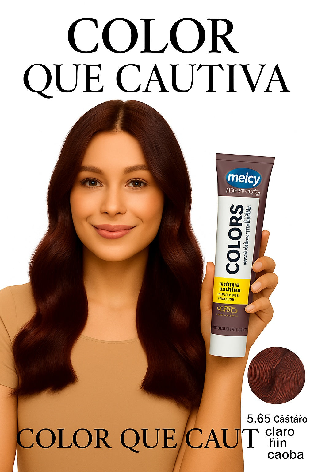 Colors Castaño Claro Rojo Caoba 5.65