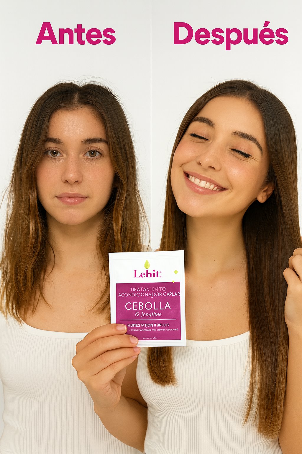Lehit - Tratamiento Acondicionador Capilar con Cebolla y Jengibre