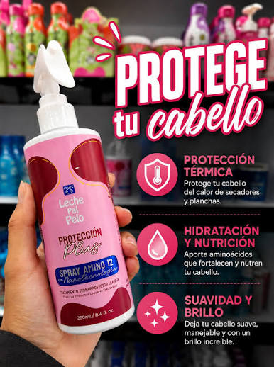 Spray Amino 12 – Termoprotector  Térmico para Cabello