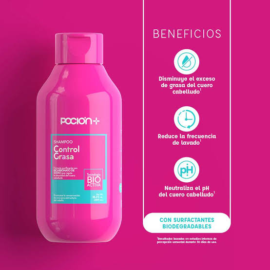 Shampoo Poción Pro Control Grasa x450ML