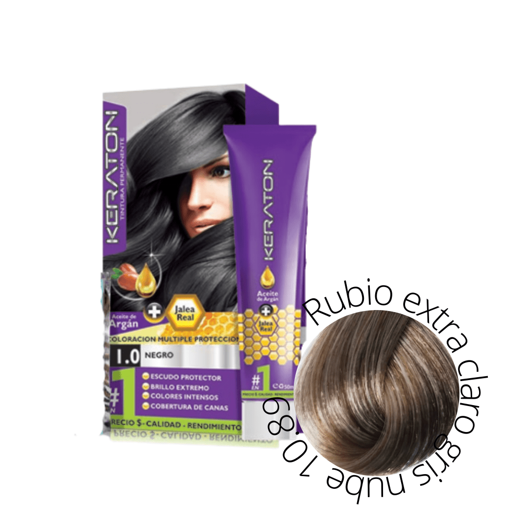 Keraton Rubio Extra Claro Gris Nube 10.89