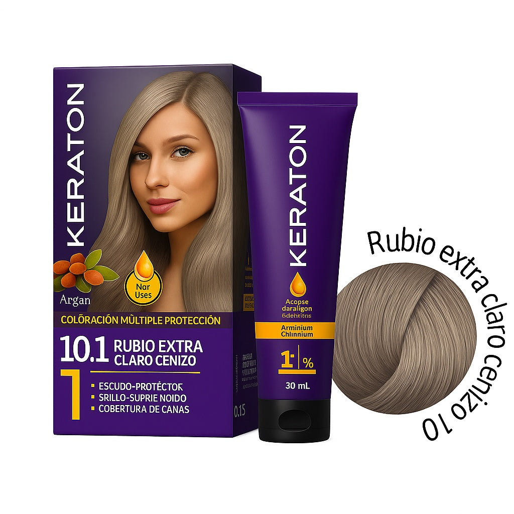 Keraton Rubio Extra Claro Cenizo 10.1