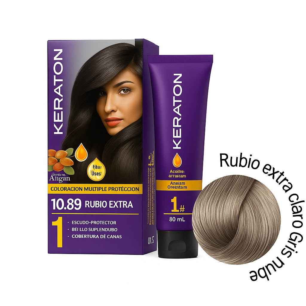 Keraton Rubio Extra Claro Gris Nube 10.89