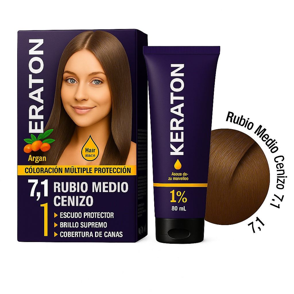 Keraton Rubio Medio Cenizo 7.1