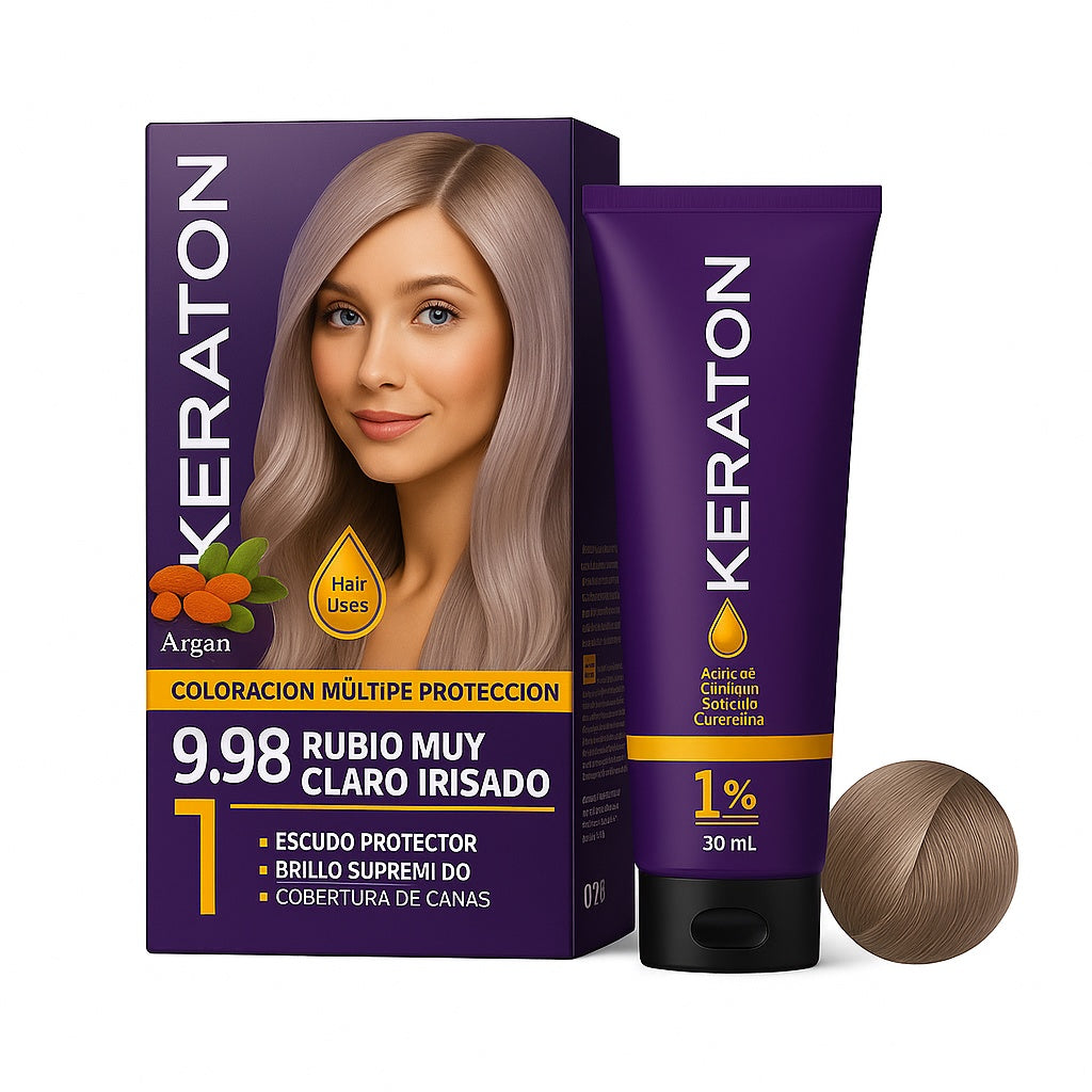 Keraton Rubio Muy Claro Irisado 9.8