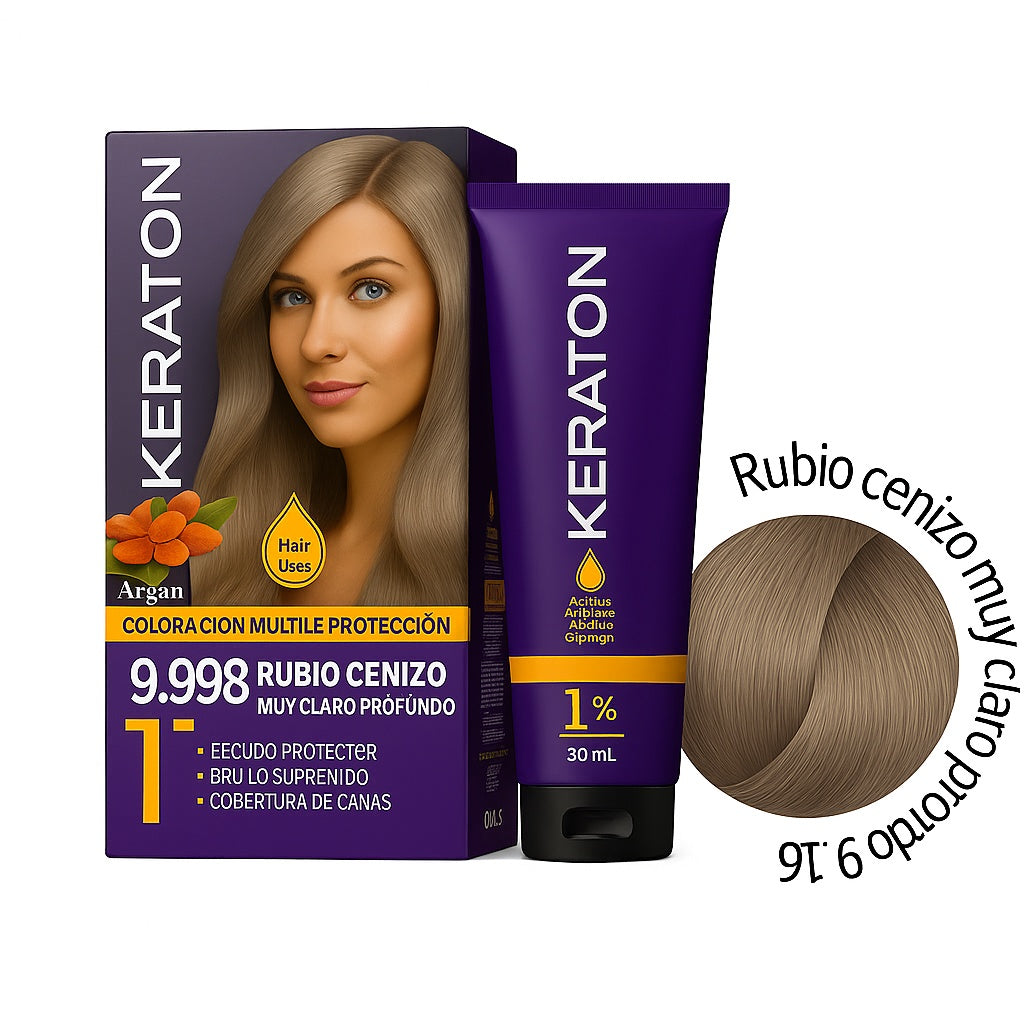 Keraton Rubio Cenizo Muy Claro Profundo 9.11
