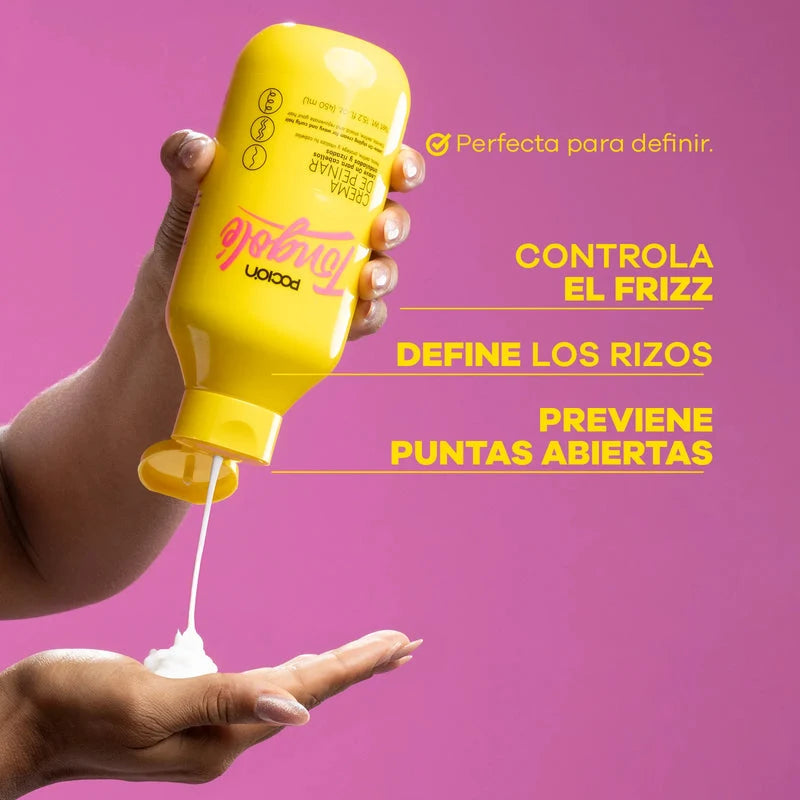 Crema para peinar para rizos Tongolé La Poción X450ml
