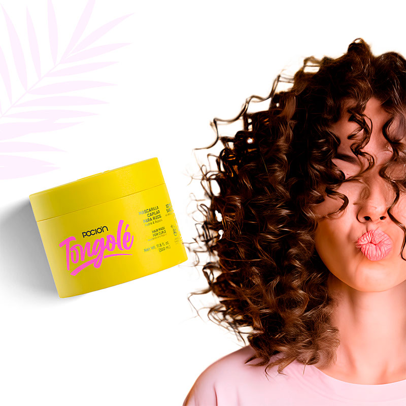 Pocion Tongole Mascarilla Capilar Para Rizos X350ML