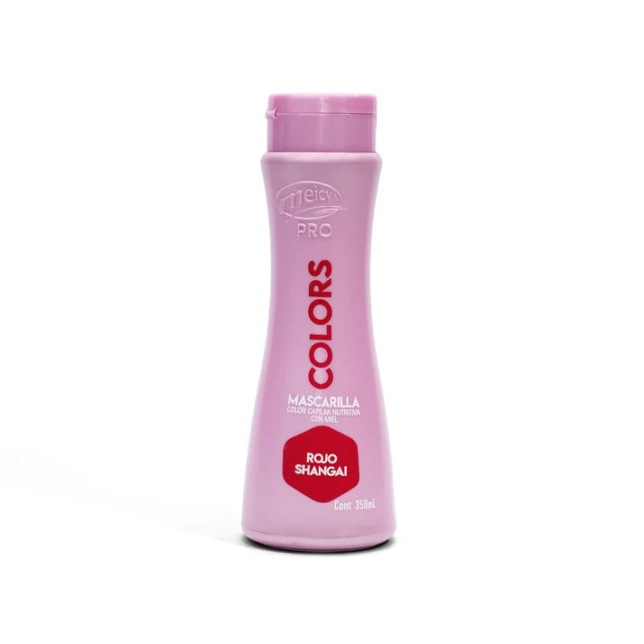 Mascarilla Colors Rojo Shangai X350ml Meicy's Pro