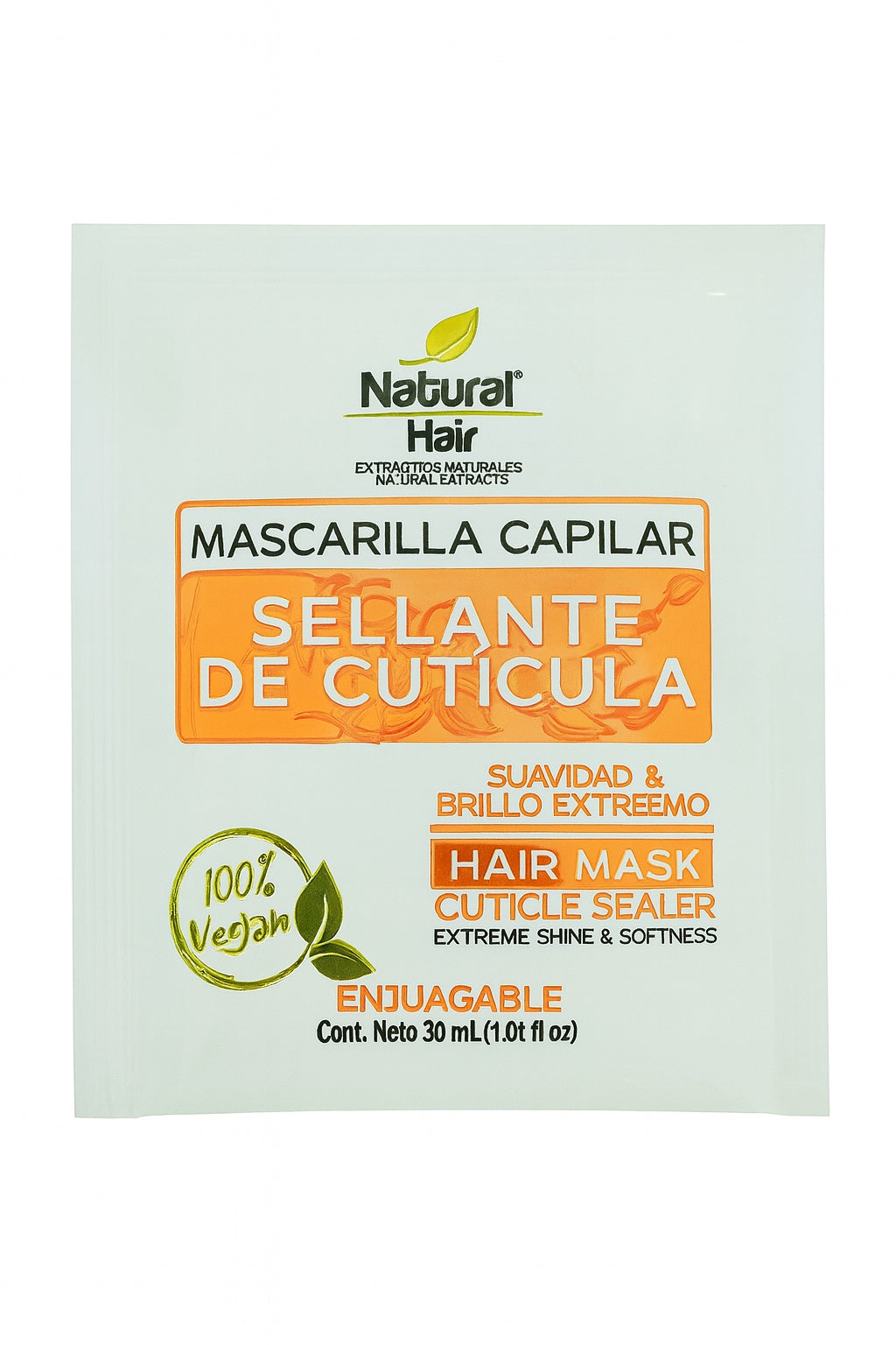 Natural Hair mascarilla capilar sellante de cuticulas
