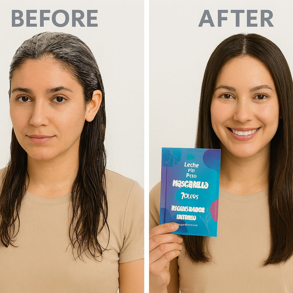 leche pal pelo mascarilla 7 oleos regenerador intenso