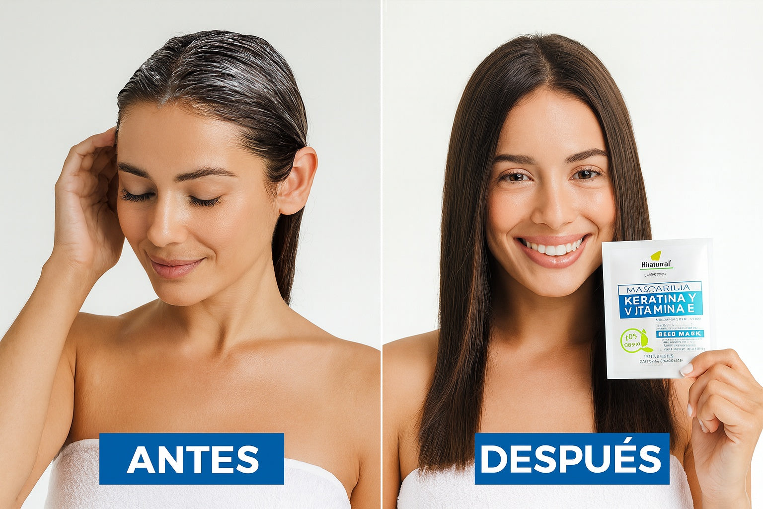 Natural Hair mascarilla keratina y vitamina E