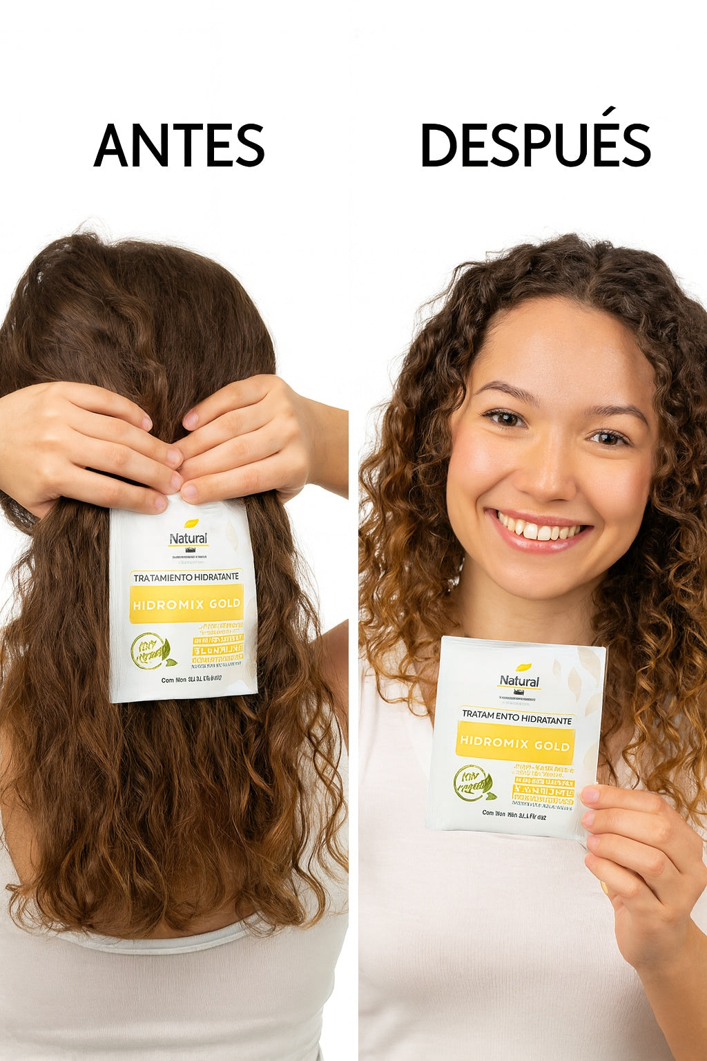 Natural Hair  tratamiento hidratante HIDROMIX GOLD