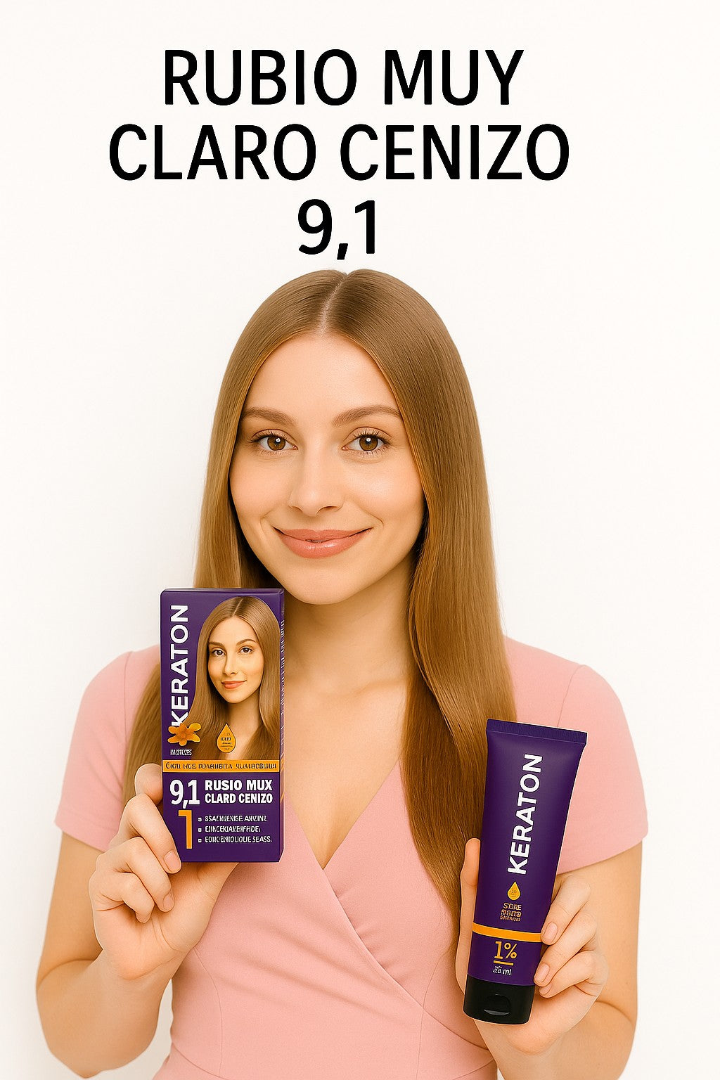 Keraton Rubio Muy Claro Cenizo 9.1