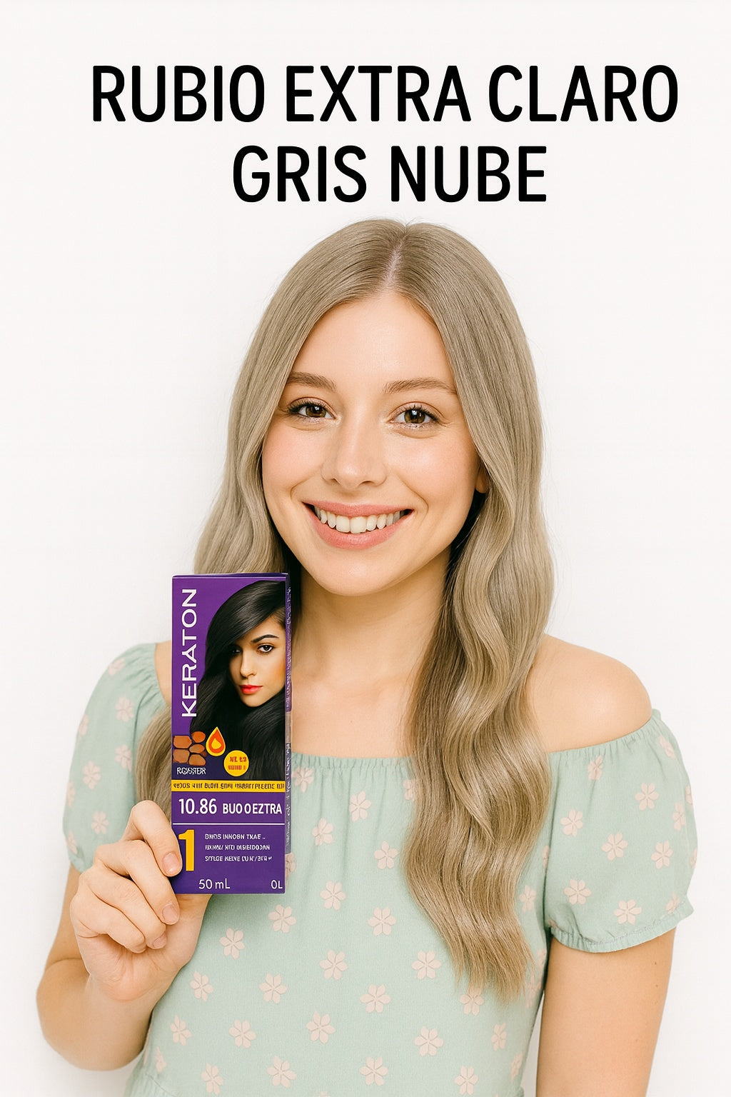 Keraton Rubio Extra Claro Gris Nube 10.89