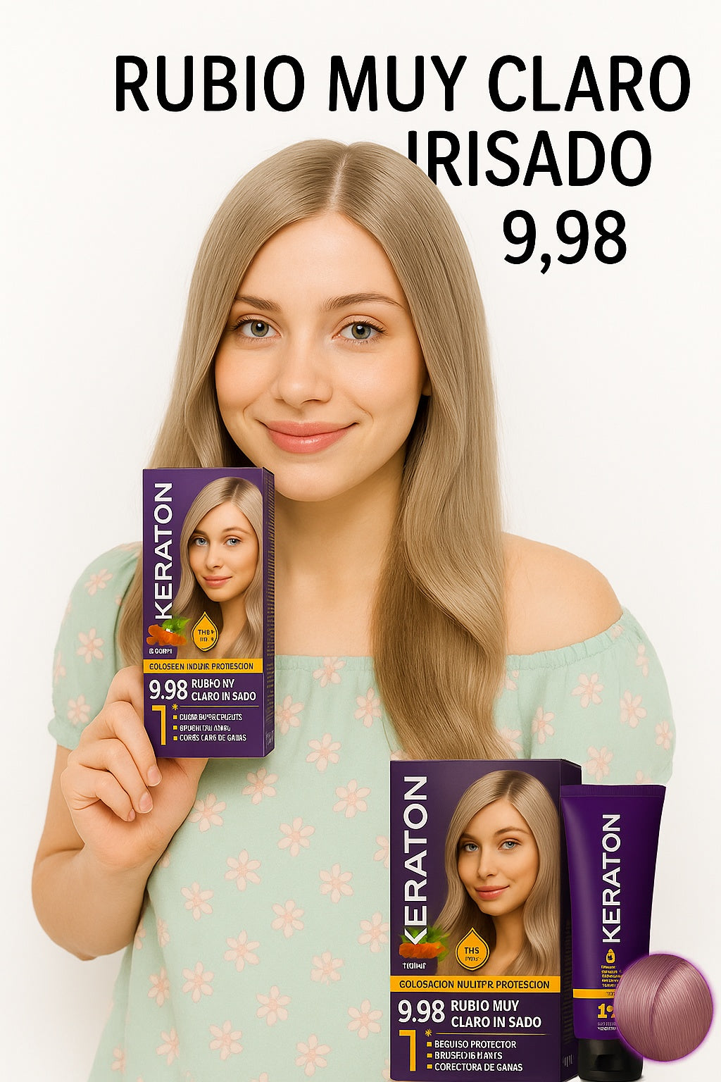 Keraton Rubio Muy Claro Irisado 9.8