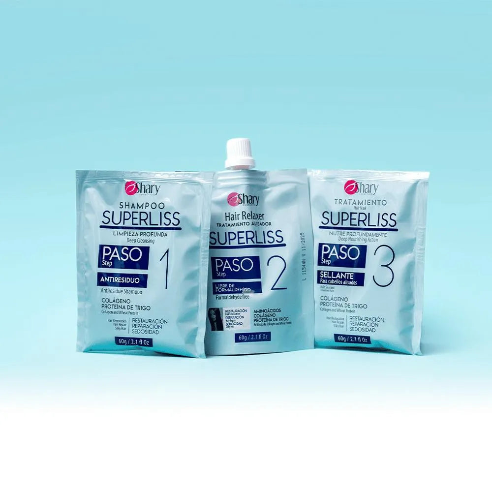 Aminoacido Super Liss - 3 Pasos Sin Formol Cabello Liso