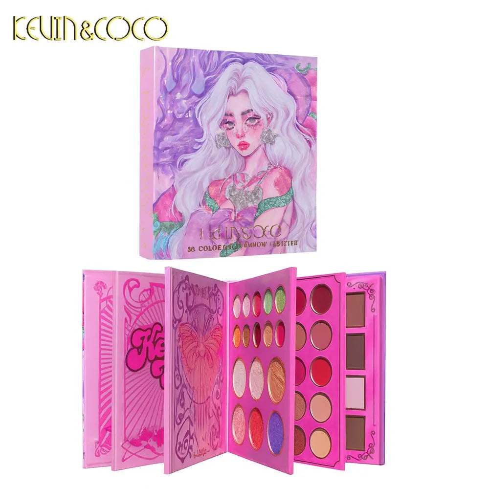 Paleta De Sombras Dragon Queen Palette Kevin & Coco