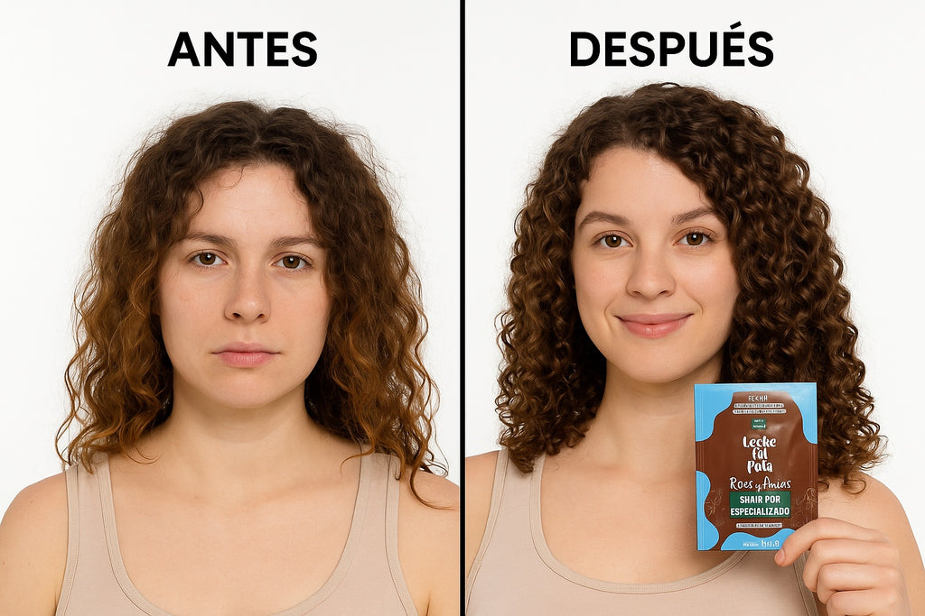 leche pal pelo rizos y ondas SHAMPOO ESPECIALIZADO