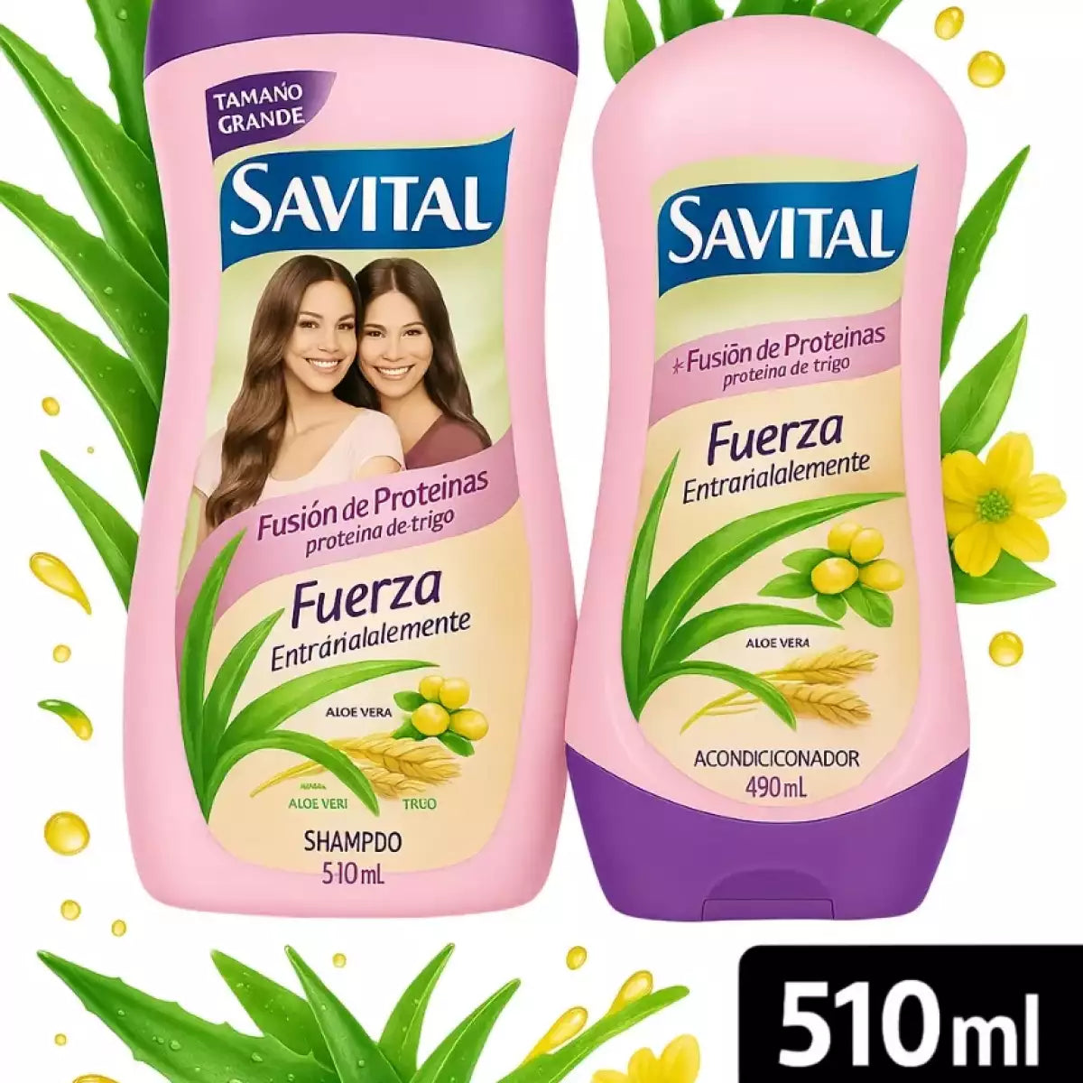 Savital Shampoo + Acondicionador Fusión Proteínas y Sábila