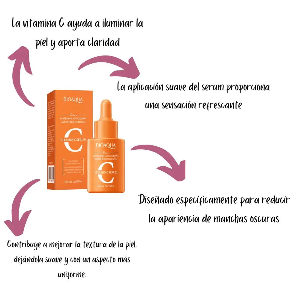 Serum Bioaqua Vitamina C Ilumina - Revitaliza