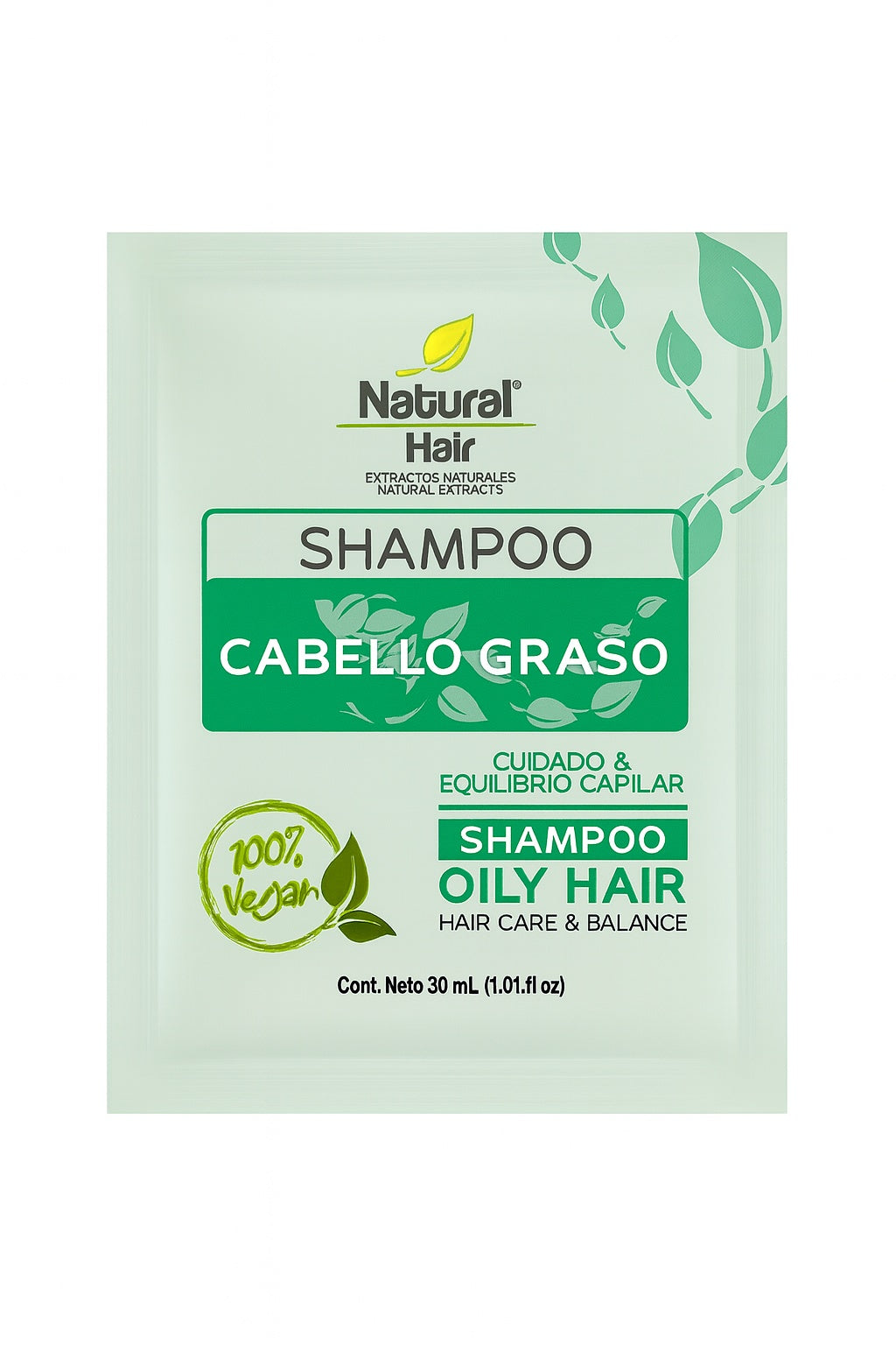 Natural Hair shampoo cabelllo graso