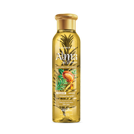 Shampoo Alma de Romero Argan Hidratación X500 Ml