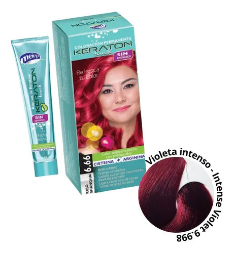 Keraton Touch Sin Amoniaco 9-998 Violeta Intenso