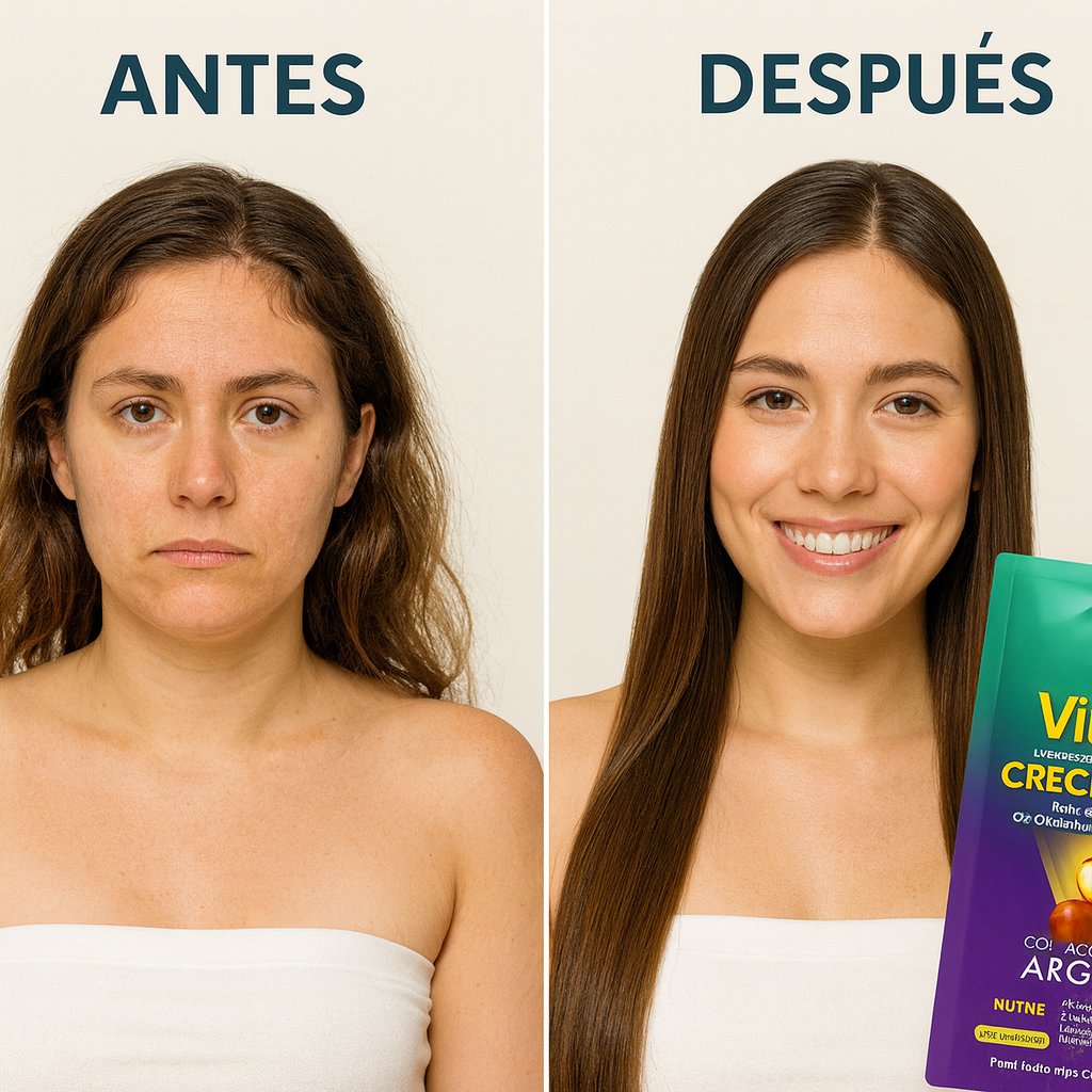 Vizio Crece Pelo con Aceite de Argán – Tratamiento Capilar 250 ml